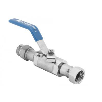 JULABO 截止閥 8 970 851，M24x1.5 內(nèi)螺紋 ~M24x1.5 外螺紋 , -60 ℃ ... +200 ℃