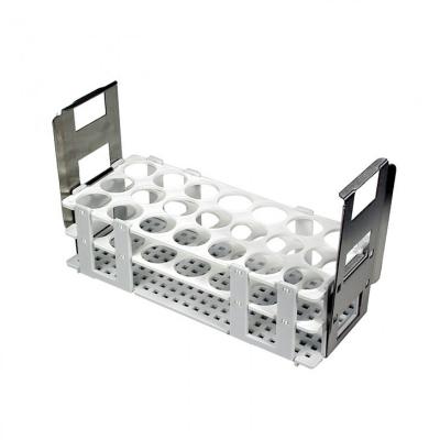 JULABO 聚丙烯試管架 8 970 383 可安裝 21 個 30 mm 直徑的試管