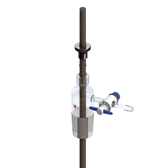 適配器, “Maxi”#15 Ace-Thred 螺紋口, 側(cè)管帶旋塞閥