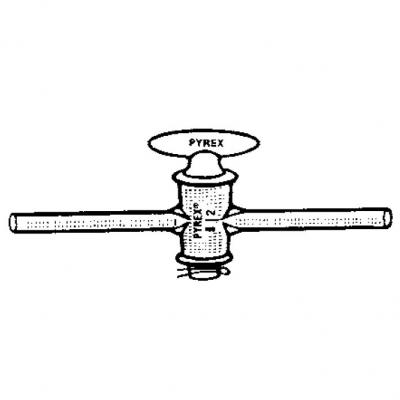 旋塞閥, 直形孔